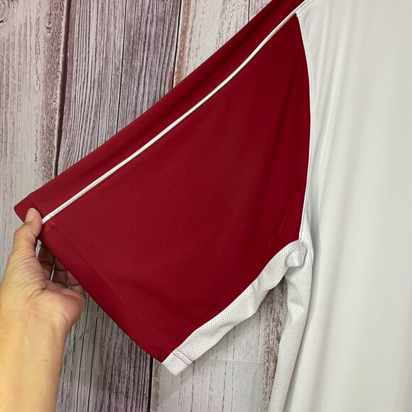 USC Trojans Nike Fit Dry White & Cardinal Short Sleeve Shirt Mens Size XL #5118 - Picture 4 of 11